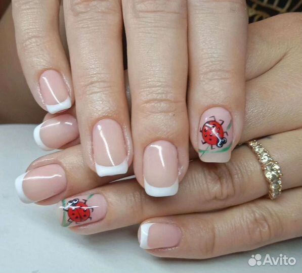 Маникюр, наращивание и коррекция нарощеных ногтей