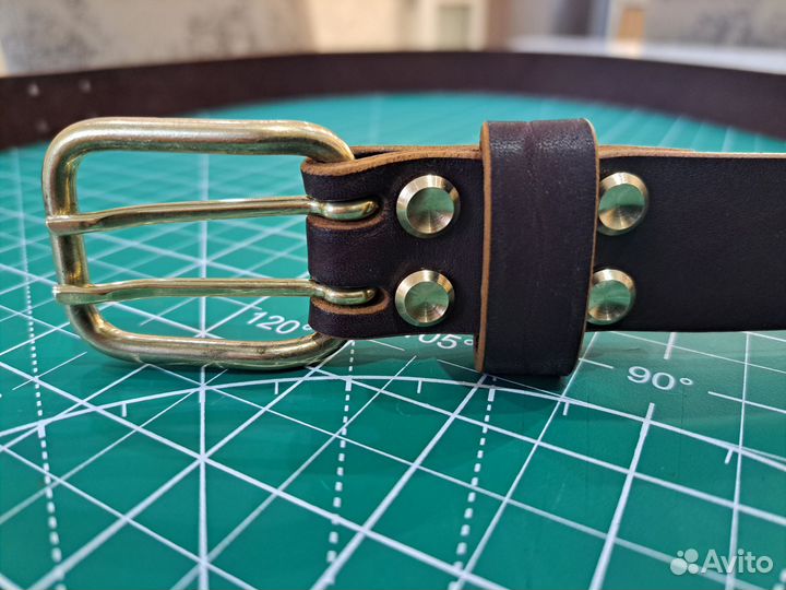 Ремень кожаный новый