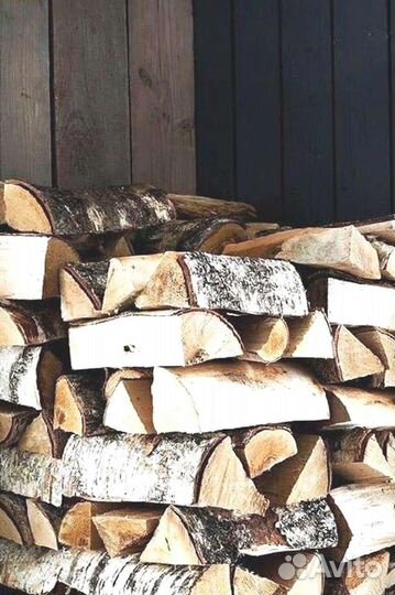 Дрова колотые березовые