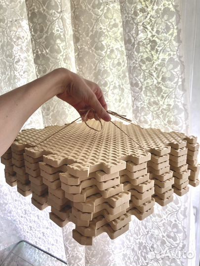 Мягкий пол пазл 9шт разборный