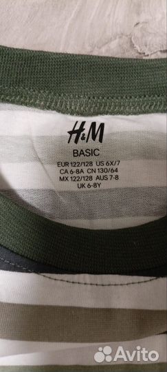 Лонгслив для мальчика H&M, футболка, кофта