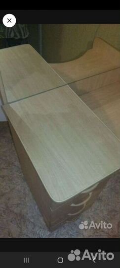 Туалетный столик с зеркалом бу