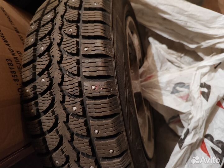 Колеса с дисками зимние r14 бу