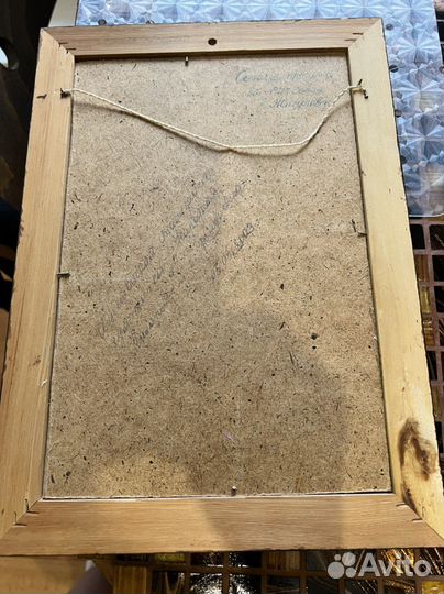 Картина маслом в раме