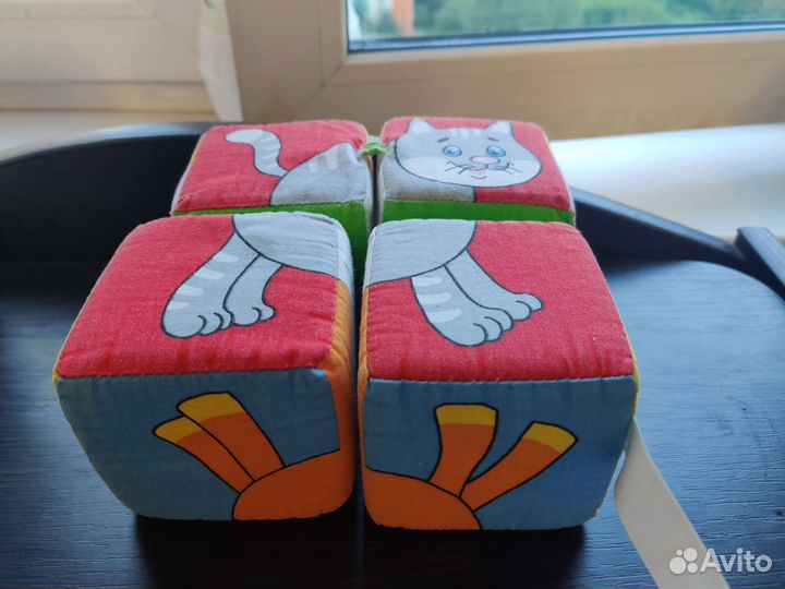 Мягкие кубики