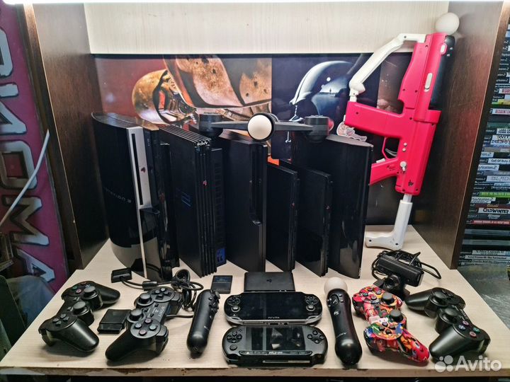 Продажа приставок PS3/PS2/PSP/vita+игры+обмен