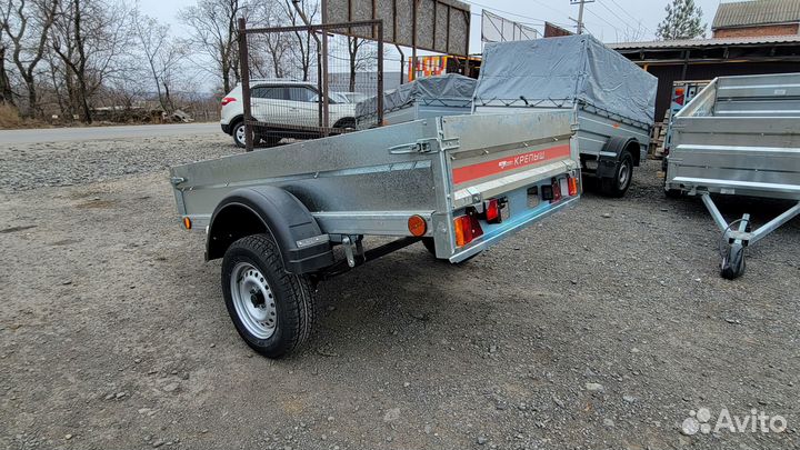 Легковой прицеп Крепыш 2.0/1.3 оцинкованный