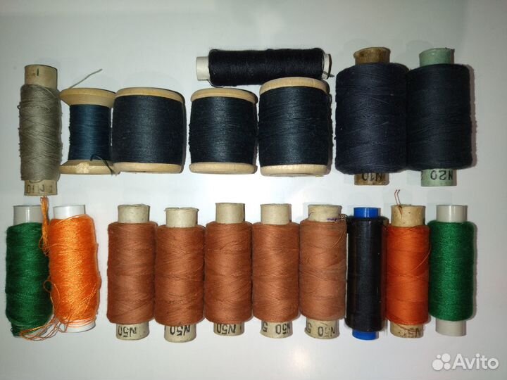 Нитки швейные