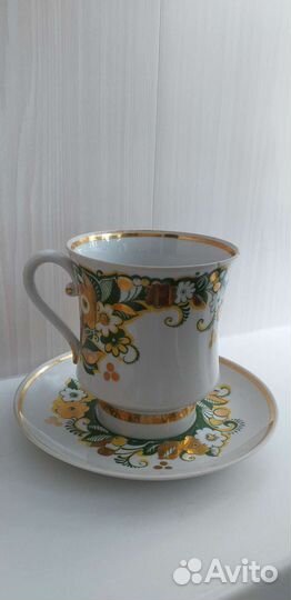 Чашка с блюдцем СССР