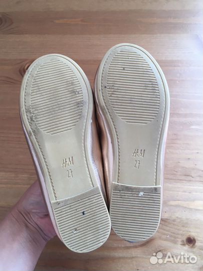 Балетки h&m 27 размер