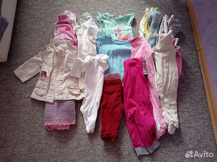 Вещи пакетом на девочку