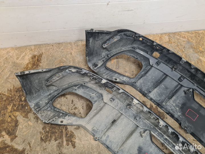 Geely Coolray юбка заднего бампера б/у оригинал