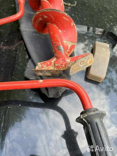 Бур ручной для земли и льда, рыболовный