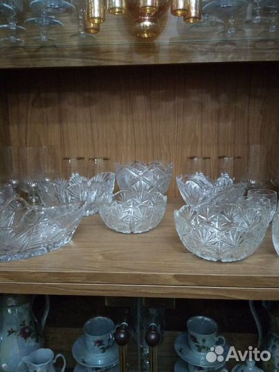 Хрустальнае вазы, СССР, высшего качества, моделей