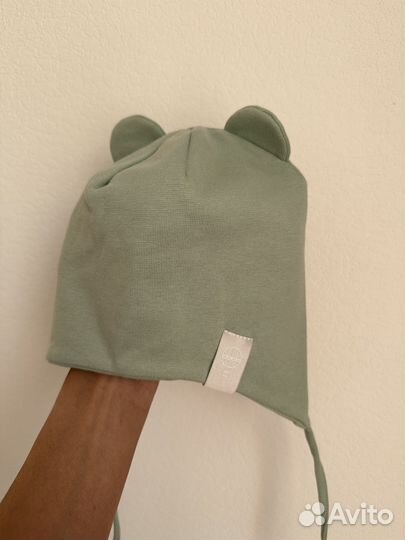 Комплект шапочка+снуд с ушками