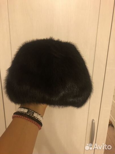 Шапка норковая женская