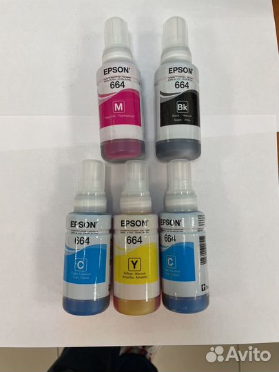 Чернила для принтера epson