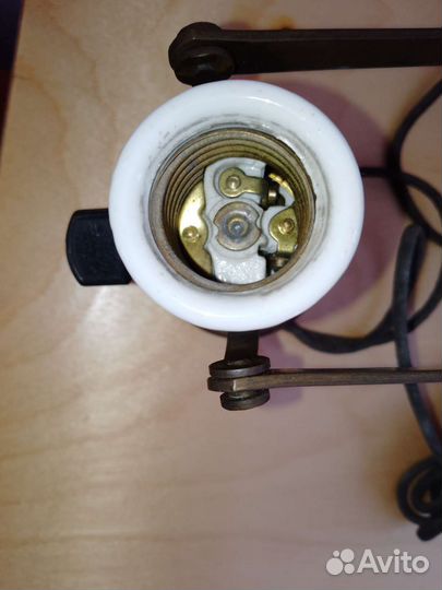 Лампа корабельная старинная