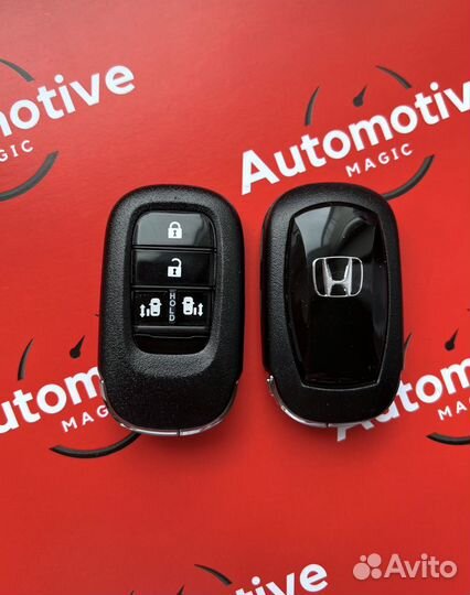Ключ Honda Accord, Civic, CR-V, Fit с привязкой