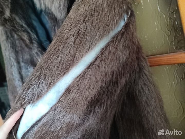 Шуба женская натуральная 54 56 размера