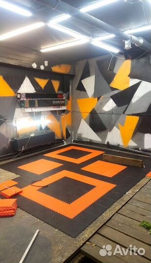 Напольная, модульная плитка пвх