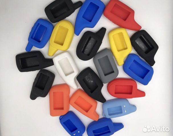 Чехлы силикон для брелоков сигнализации