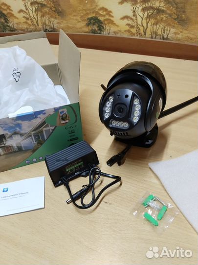 Уличная 4G камера видеонаблюдения с сим картой 5Мп