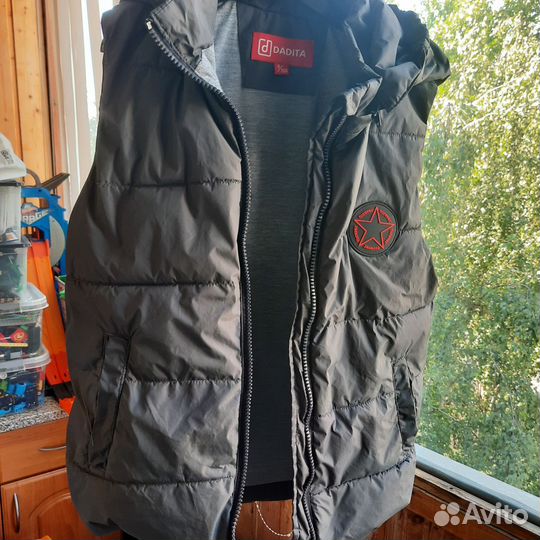 Жилетка утепленная на мальчика