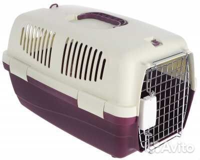 Переноска для животных большая пластик 62*39*38 см