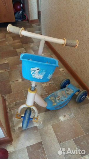 Велосипед+самокат Stern Angry Birds