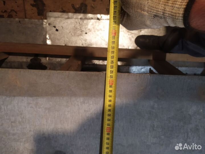 Лист оцинкованный бу