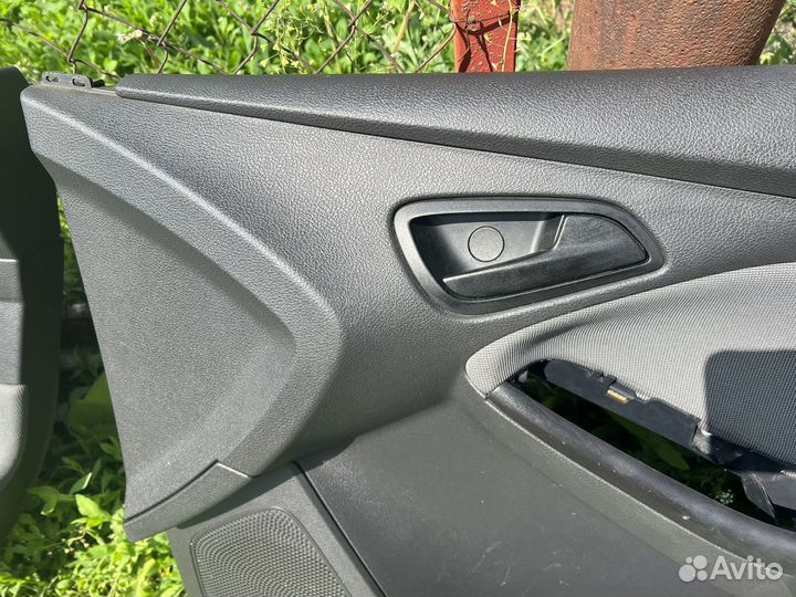 Дверные карты Форд фокус 3 хетчбэк 2012г