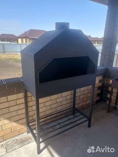 Мангал с вытяжкой