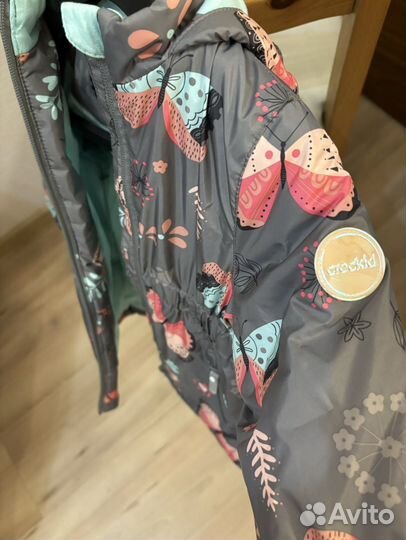 Куртка демисезонная для девочки crockid 86 92