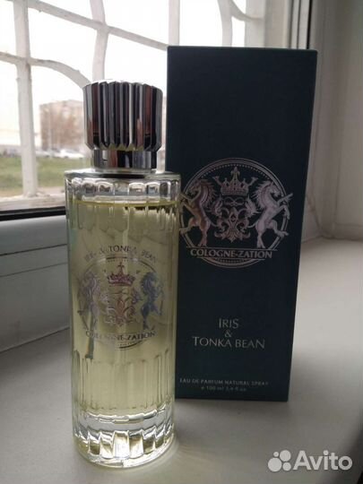 Парфюм мужской Cologne-zation Iris & Tonka bean