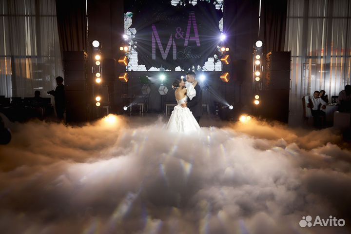 Световое оборудование на свадьбу, корпоратив, вече