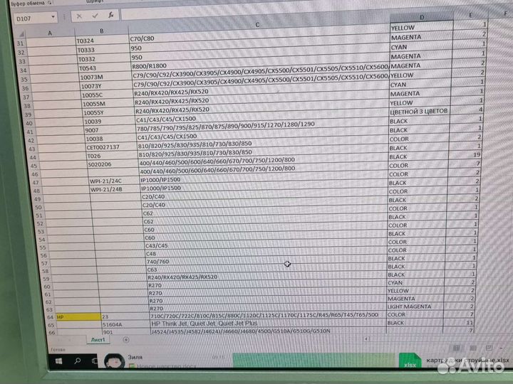 Картриджи hp, Epson, Canon, Samsung, Lexmark