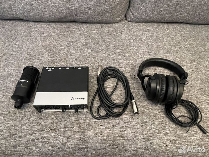 Комплект для звукозаписи Stainberg UR22 mkii