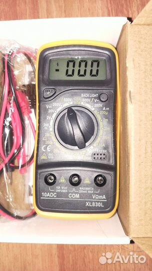 Мультиметр цифровой XL830L