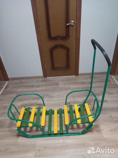 Санки детские двухместные