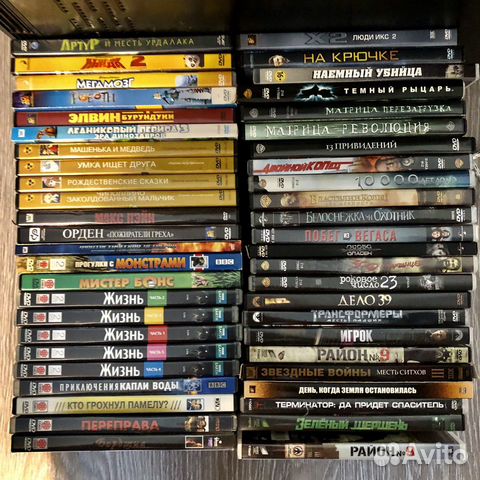 Коллекция DVD диски фильмы объявление продам
