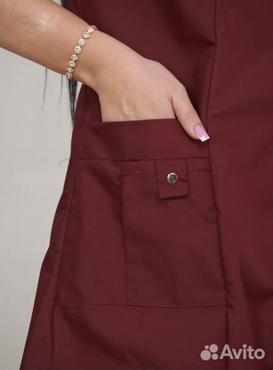 Медицинский халат новый 44