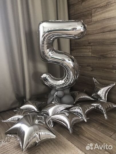 Шары на день рождения 5 лет