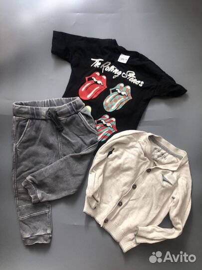 Вещи пакетом на мальчика 80-86 (12-18мес)