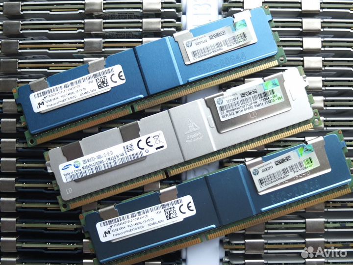 32Gb Micron 14900L HP 712384-081 серверная ddr3