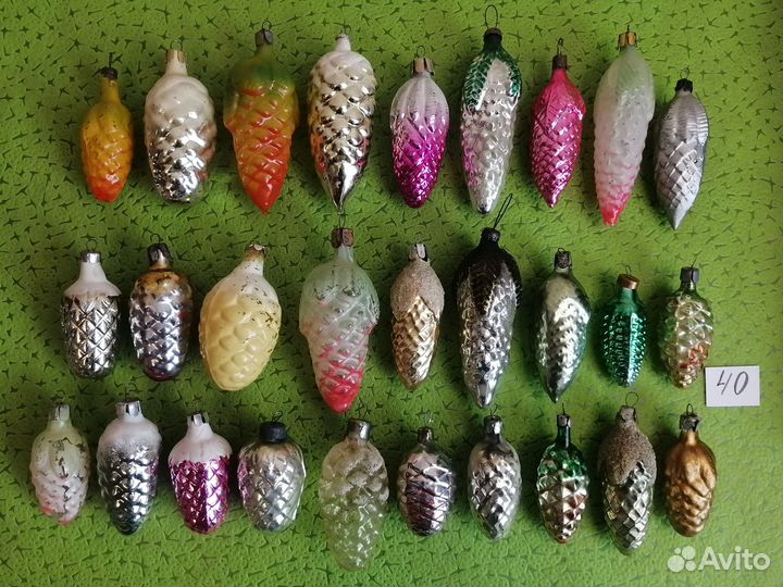 Елочные игрушки СССР