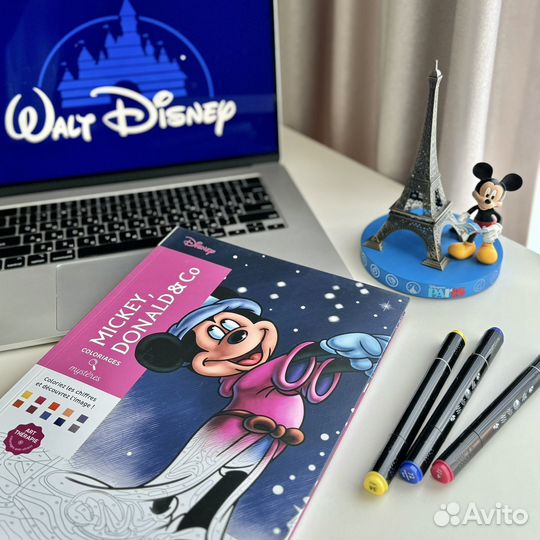 Раскраска по номерам Дисней (Disney) Микки