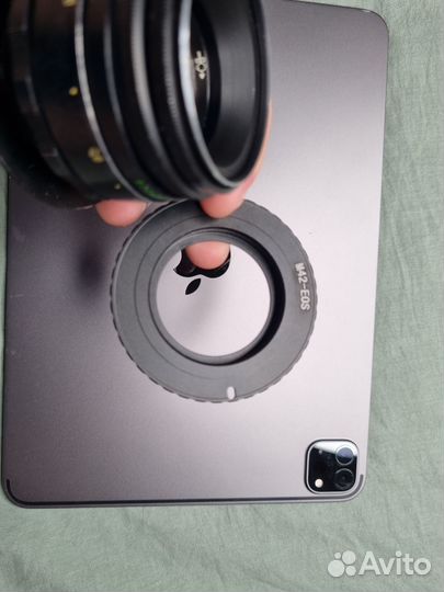 Canon (гелиос) 44-2 f2 + переходник с чипом