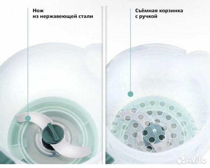 Блендер-пароварка Kitfott KT-2309