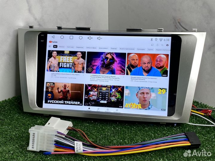 Магнитола на toyota camry 40 2006-2011 арт878